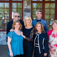 Distinguished Alumni posing for photo